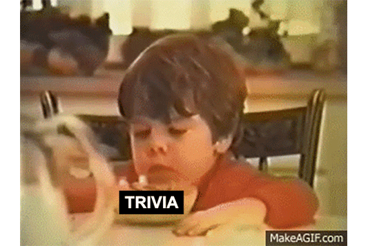 mikey he likes it life cereal trivia written on bowl