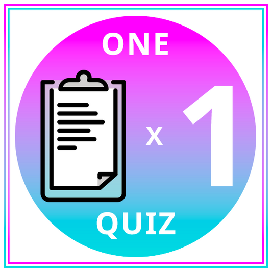 Single Quiz Packet bar event trivia