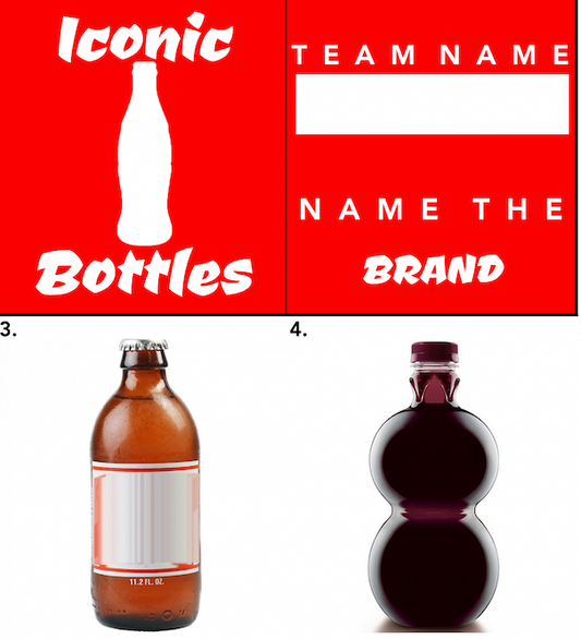 Hamburger with text overlay 'Food & Drink' on a white background