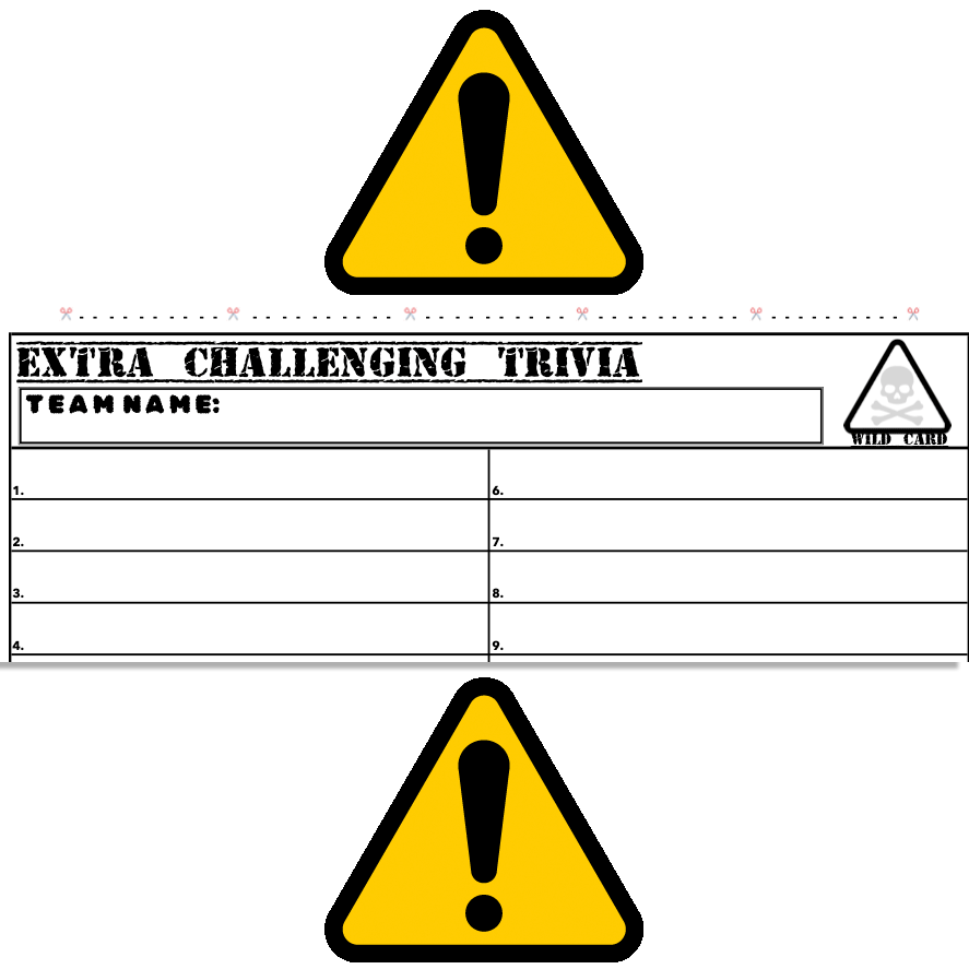 Extra Challenging Quiz