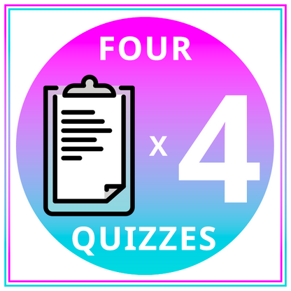 4 week trivia packet subscription. host your own trivia with the quizmasters.