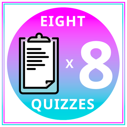 8 week trivia packet subscription. host your own trivia with the quizmasters.