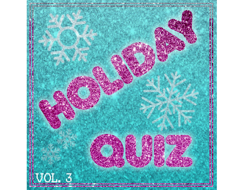 holiday quiz volume 3 trivia packet - bar trivia events - themed quizzes