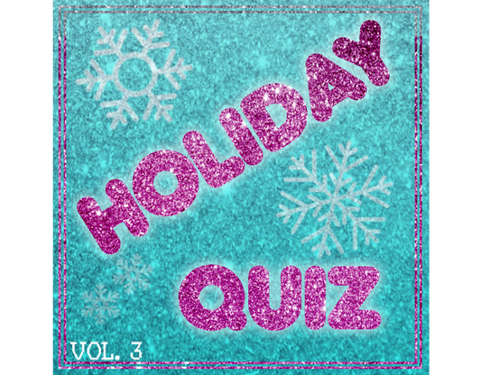 holiday quiz volume 3 trivia packet - bar trivia events - themed quizzes