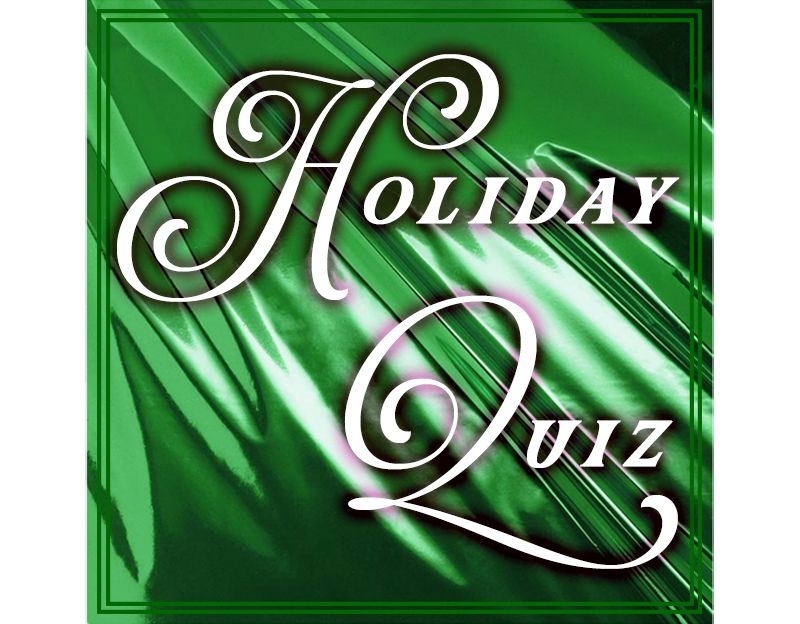 holiday quiz volume 2 trivia packet - bar trivia events - themed quizzes