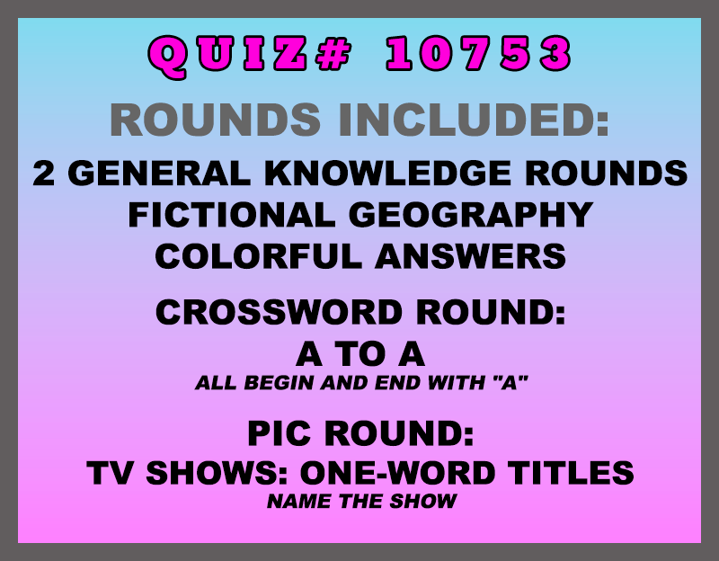 apr 17 past quiz trivia packet - categories included